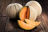 Cantaloupe- Melonen Große Frucht Stückverkauf