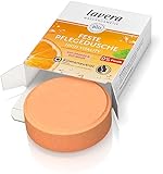 lavera Feste Pflegedusche High Vitality - mit Bio-Orange und Bio-Minze - reinigt die Haut sanft ohne sie auszutrocknen - 3x ergiebiger als flüssiges Duschgel -- Naturkosmetik - vegan - Bio (1 x 50 g)