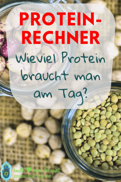 Protein-Rechner Tagesbedarf Lysin