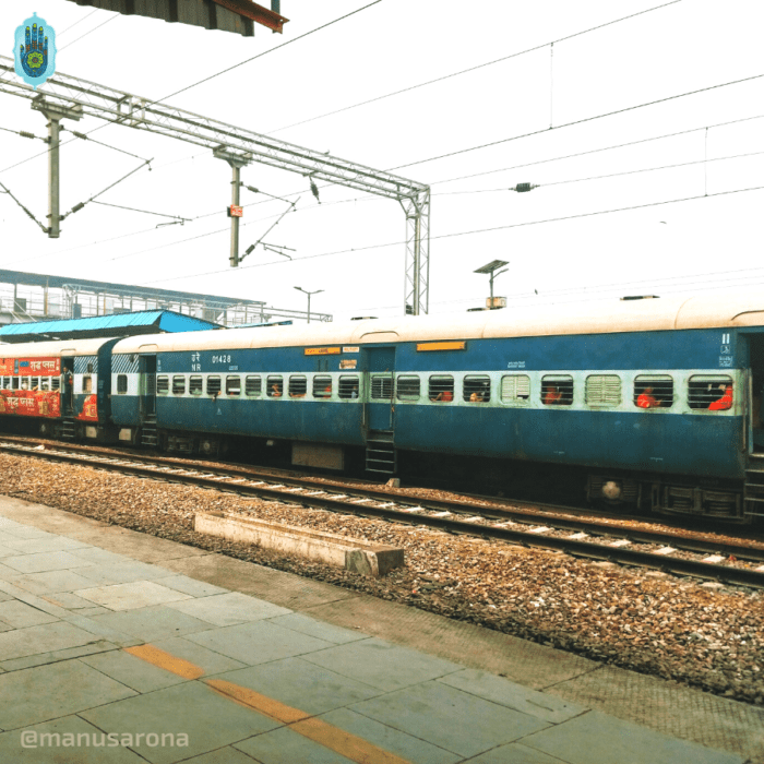 Indian railway sleeper class