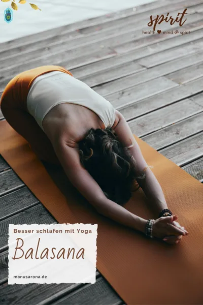 Balasana Babypose Kindshaltung Yoga Asana Entspannung