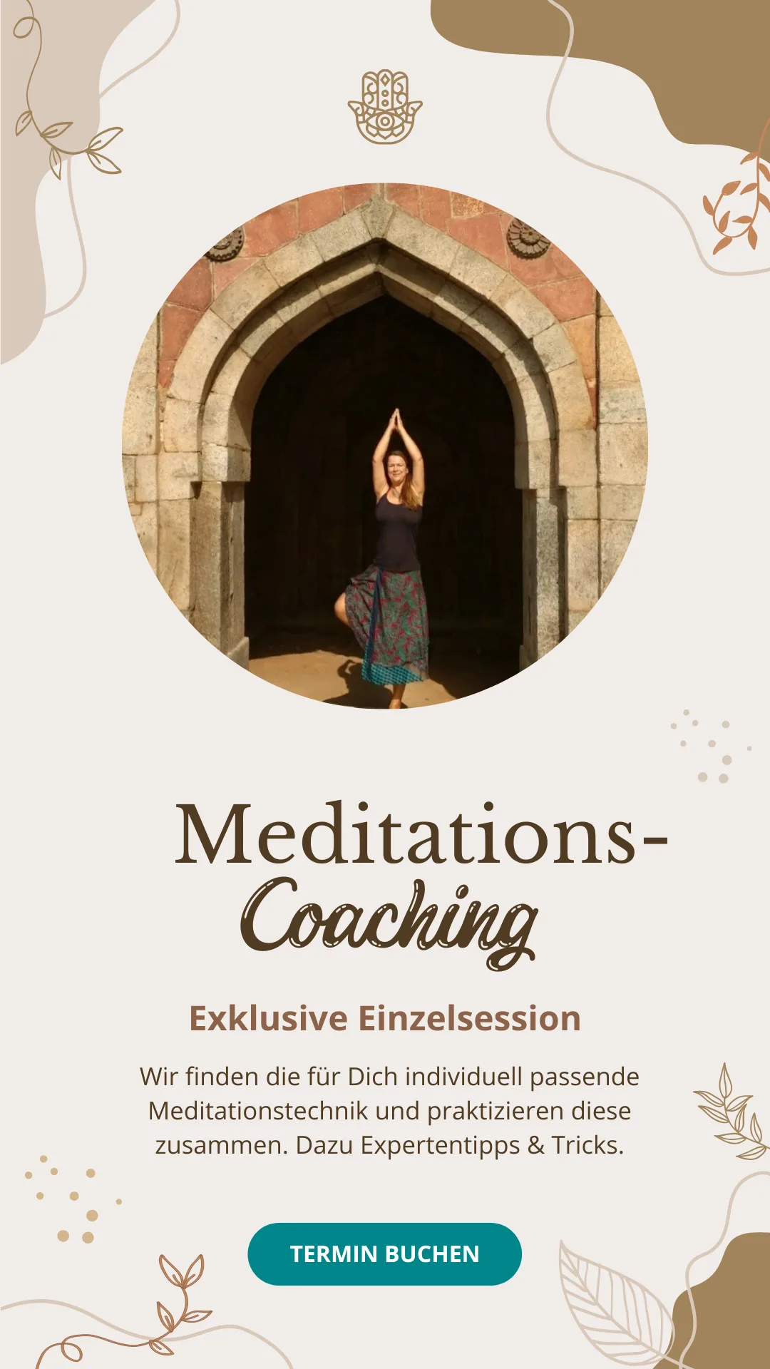 Online Meditations-Coaching Unterricht 1:1