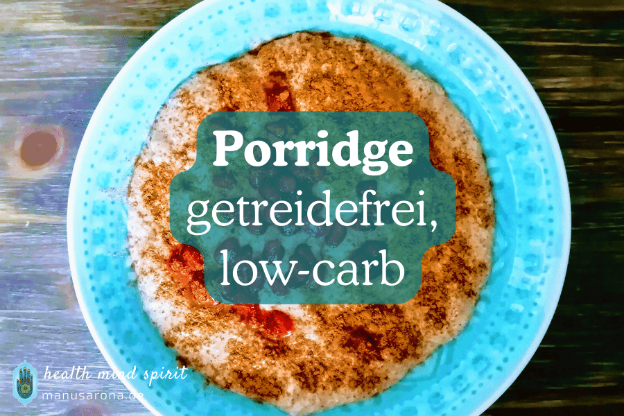 Porridge getreidefrei vegan low-carb WFPB Rezept