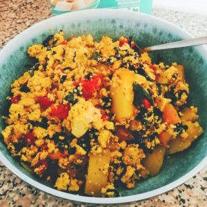 veganes Rührei scrambled Tofu