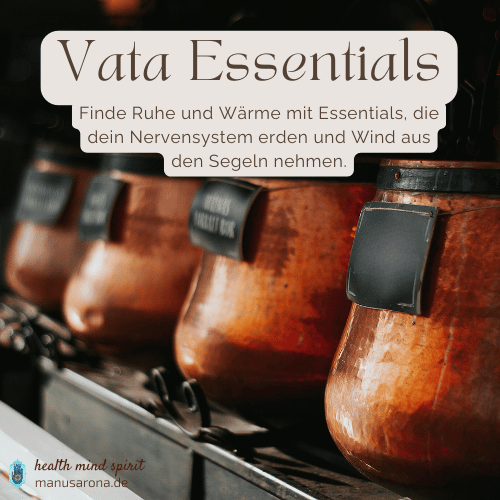 Das ideale Ayurveda Frühstück für Vata Doshas für den perfekten Start in den Tag MANU SARONA • health mind spirit • Dein Blog für ganzheitliches Wohlbefinden Vata Dosha Essentials Ayurveda Shop-Link zum Einkaufen