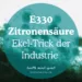 Zitronensäure E330: Warum sie nichts mit Zitronen zu tun hat Manu Sarona • health mind spirit Zitronensäure Citric Acid E330 Aspergillus niger Schimmel Industie Lebensmittel